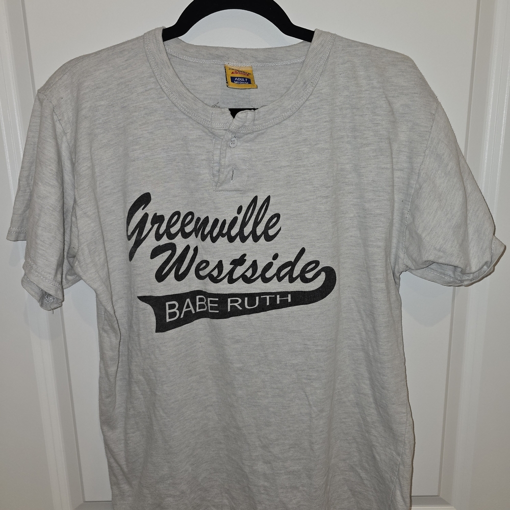 Greenville Westside Babe Ruth Gray Men's Shirt